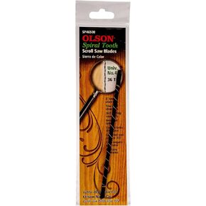 Olson Saw SP46500 Spiral Scroll Saw Blade, Silver