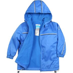 Unotux Blue Baby Boy Fleece Sport Jacket Coat Coated Sz 1-6 yrs