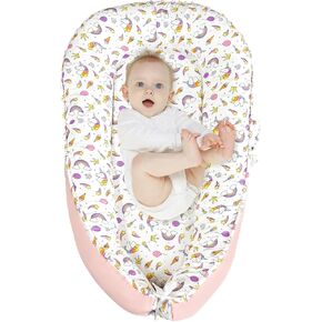 JIFTOK BABY أعشاش متسكع للحديدين الجدد ، تحاضن السحمي النائم من 0 إلى 24 مترًا ، سرير نوم محمول قابل للتنفس ، أساسيات الأطفال قابلة للتعديل الرضيع الرضيع للقطن الناعم للمنزل والسفر -
