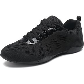 Eliogn Womens Cheer Dance Shoes Girls Cheerleading Dance Shoes Athletic Training Dance Breathable Cheer Competition Sneakers