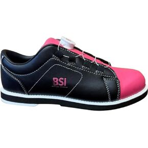 BSI Women's Revival Dial Shoe - Lightweight Bowling Shoes with Enhanced Comfort & Support, Black/Pink