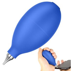 Rubber Air Pump | Handheld Blower Cleaner – Powerful Dust Removal Tool for Keyboards, Mobile Devices, Electronics, Soft Squeeze Ball for Precision Cleaning of Delicate Equipment Accessories