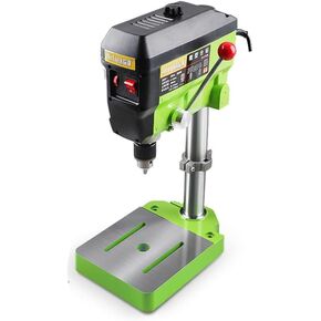 RATTMMOTOR Benchtop Drilling Machine 680W 220V 1100/2500/4500RPM Mini Bench Drill Press 60mm Stroke Drill Chuck 1.5-13mm Multi-Function Drilling Milling Machine
