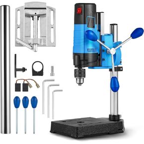Mini Benchtop Drill Press 6 سرعات 2800 دورة في الدقيقة مثقاب الأداة الدوارة أداة العمل الدقة آلة حفر Benchtop 1200W تدريبات طاولة محمولة كهربائية 3.15 بوصة عمق