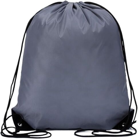 Portable Foldable Gym Bag Fitness Backpack Drawstring Shop Pocket Hiking Camping Beach Men Women Sports Bags(A5) in Kuwait