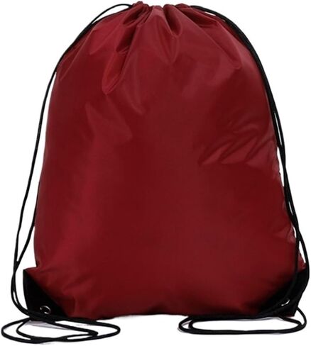 Portable Foldable Gym Bag Fitness Backpack Drawstring Shop Pocket Hiking Camping Beach Men Women Sports Bags(A5) in Kuwait