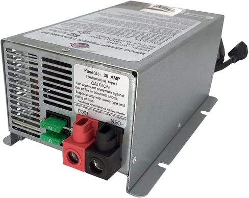 WFCO Arterra WF-9845-AD-CB محول/شاحن - مثبت على سطح السفينة - مخرج تيار مستمر 45 أمبير (سلك طاقة تيار متردد 15 أمبير)، رمادي in Kuwait