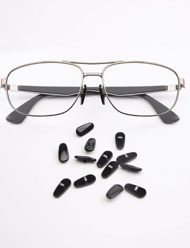 مخدات أنف بديلة من السيليكون الناعم الشفاف من Betterun لـ Ray-Ban RB3604/RB3523/RB3534/RB3549/RB3584/RB3614/RB3526/RB3538/RB3558 in Saudi Arabia