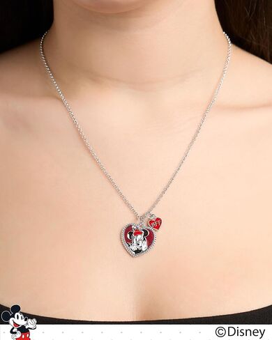 Disney Girls Minnie Mouse BFF Necklace Set of 3 - Best Friends Necklaces with BFF Charm and Minnie Mouse Pendant in Saudi Arabia