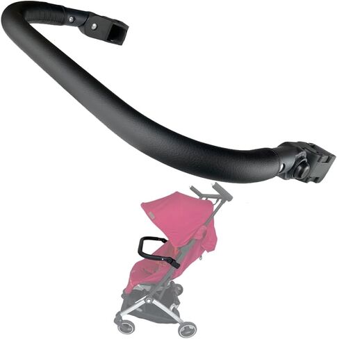 Baby Stroller Accessories Bar ، مسند الذراع ، مقبض ، متماسك بين GB Pockit+ All-Terrain و GB Pockit+ All City ، PU Leather Surface (مسند الذراعين بالكامل) in Kuwait