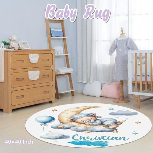 Custom Baby Crib Bedding Set, 3 Pcs Personalized Name Baby Crib Sets for Boys & Girls, Dinosaur Theme Nursery Bedding Set, Soft Toddler Bedding Crib Sets Customized Gifts for Infants in Saudi Arabia