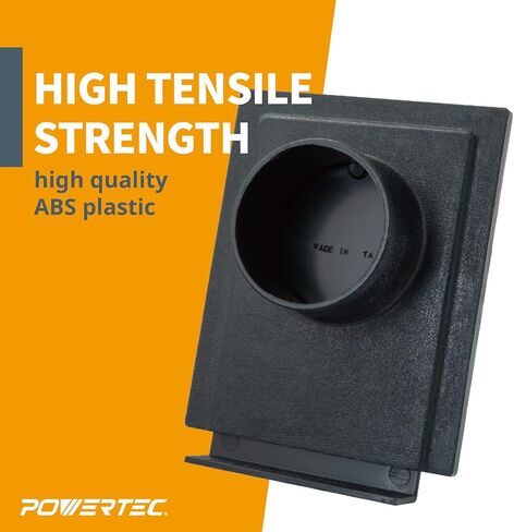 POWERTEC 70133-P6 2-1/2 Inch Blast Gate for Dust Collector, Dust Collection Fittings, 6 PK in Saudi Arabia