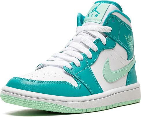 Jordan 1 Mid Women Sky J French Blue/Ozone Blue-Sail BQ6472-414 9.5 in Saudi Arabia