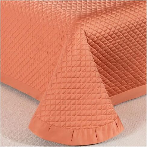 Luxury Long Staple Cotton Bedspread on The Bed Linen Anti Slip Bedspreads coverlets Double Bed Sheets Mattress Topper Bed Cover ，Bedding in Saudi Arabia