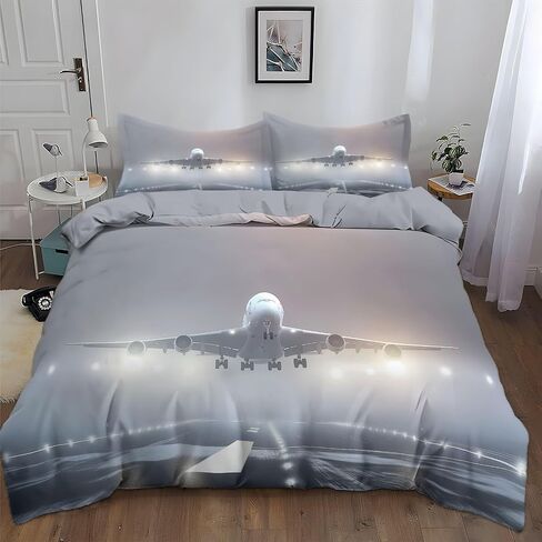 100% Microfiber Kids Bedding Comforter Cover Toddler, Animal Bees Bedding Set for Teens Adults Room Decor, Reversible Duvet Cover in Saudi Arabia