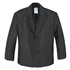 Baby Toddler Kid Teen Boys Formal Graduation Suit Black Jacket sz S-20 (20)