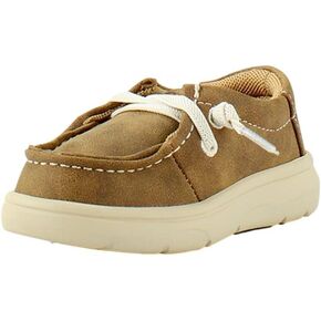 ARIAT Toddler Boys Lil Stompers Shoe, Brown (Bomber), 5