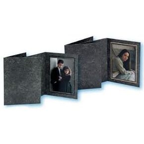 Avanti Photo Folder Black/Gold 4x6 (box of 100)