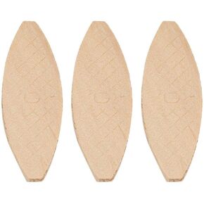 100PCS 47 * 15 * 4mm Biscuit Joiner, Biscuit Joiner Tool, Wood Biscuits 0#