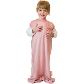 June and the Moon Soft Back Zipping Toddler Sleep Sack, Difficult for Kids to Remove (Inescapable)