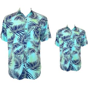 Father & Son Matching Shirts, Daddy and me Matching Outfits, Tropical Family Shirts