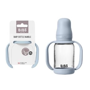 Bibs | Baby Bottle Handle | Easy & Comfortable Grip | Non-Slip Surface | BPA-Free | Dishwasher Safe | BIBS Baby Bottle Accessories | Ages 6+ Months | Ivory