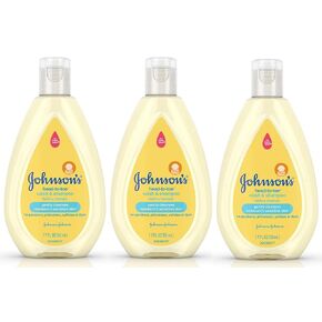Johnsons Baby Head To Toe Wash And Shampoo 3 pack 1.7 Ounce Each