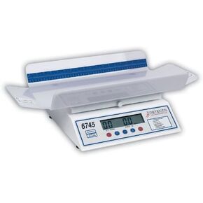 Cardinal Scale-Detecto 6745 Baby Scale Digital with Printer Output 30 Lb X .1 Oz- 15 Kg X .005 Kg