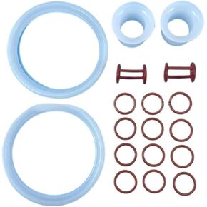 Seal Ring and Tube Components of Soft Serve Ice Cream Maker Fittings One Set Compatible for BQL， Ice Cream Machine Seal Ring