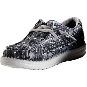 Twister Casual Shoes Boys Alex Fabric Lace Closure Gray 443009406