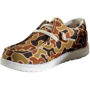 Twister Casual Shoes Boys Dutton Camo Lace Closure Rust 443009332