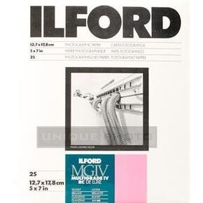 ILFORD MG4RC1M MULTIGRADE IV RC Glossy, 5X7, 25 Sheets