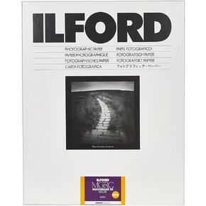 Ilford Multigrade v RC Deluxe Satin Surface Photo Black & White Paper ، 5 × 7 ، 25 ورقة