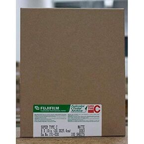 Fujifilm 8x10 Fujicolor Crystal Archive Type II Matte Enlarging Paper, 100 Sheets