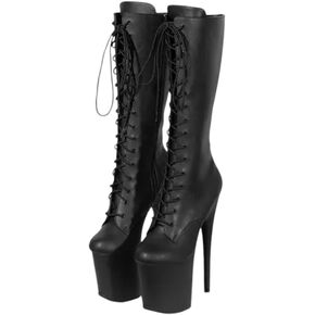 Sexy 8 Inch Stripper Heel Pole Dance Boots, perfect for performance