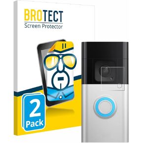 2-Pack Screen Protector for Ring Video Doorbell Plus - HD-Clear Protection Film