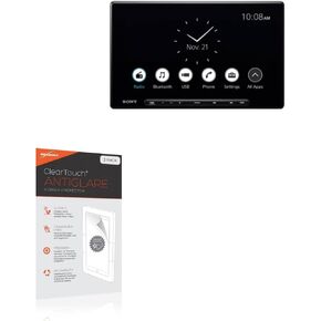BoxWave Screen Protector Compatible with Sony XAV-AX8500 - ClearTouch Anti-Glare (2-Pack), Anti-Fingerprint Matte Film Skin