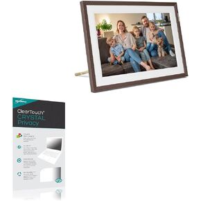 BoxWave Screen Protector Compatible With ARZOPA D10 Smart Photo Frame - ClearTouch Crystal Privacy (2-Pack), Privacy Screen Protector Flexible Film Clear