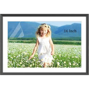 i-Tensodo 2 Pack Anti Glare Screen Protector Compatible with Digital Picture Frame (16 inch), Glare Filter UV Blocker Shield Cover Eye Protection Matte Film