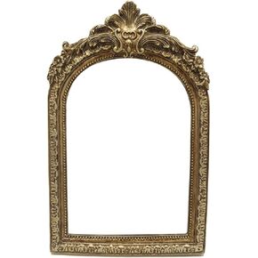 5x7 Antique Picture Frame, Vintage Arched Picture Frame, Resin Photo Display Stand for Tabletop or Wall, Art Decor 5x7 Antique