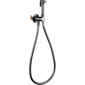 Handheld Bidet Sprayer for Toilet, Stainless Steel Cloth Diaper Sprayer Kit, Wall-Mounted, Chrome Finish
