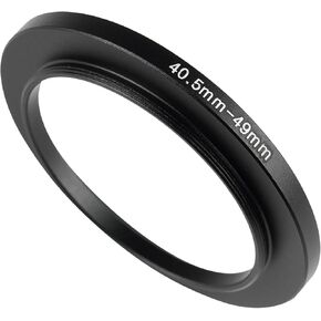 Step-up Adapter Rings,40.5mm to 49mm Step Up Ring,Step-Down Rings Filter Ring Adapter,for All Brands of DSLR Camera Lens UV ND CPL Stepping Rings Step Down Rings Filter Adapter