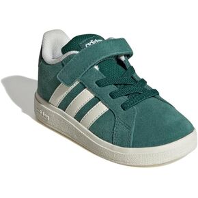 adidas Baby-Boy's Grand Court 2.0 Elastic Lace & Strap Sneaker
