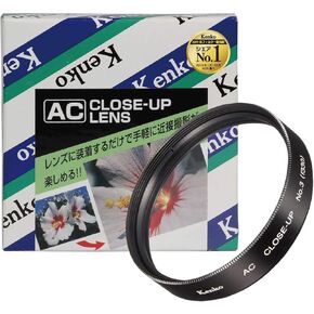 Kenko Camera Effect Lens Filter AC Close-Up Lens No.3 49mm, for Macro Shooting, Achromat Lens, 349052