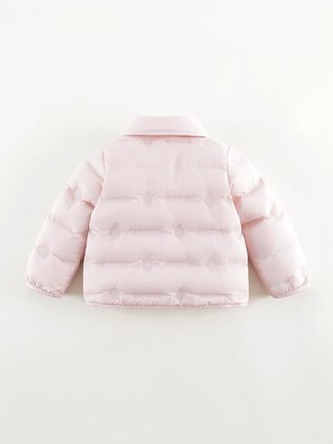 marc & janie Baby Girls Ultralight Lapel Down Coat Long Sleeve Snap Button Coat Warm Outerwear 241606 in Kuwait