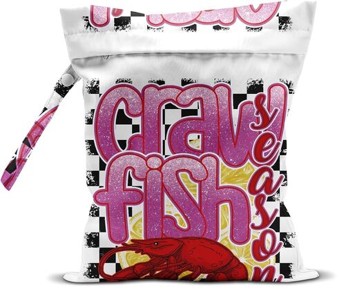 Wet Dry Bag Beach Vacation Essential Wet Bag for Swimsuit Diaper Dirty Yoga Gym Clothes Bathing Suit Poor Travel Trip Summer Preppy Coastal Gifts Weekend Gift Ideas in Saudi Arabia