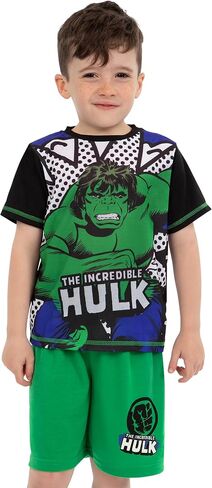 Marvel Boys' The Incredible Hulk Pajamas Size 8 Green in Saudi Arabia