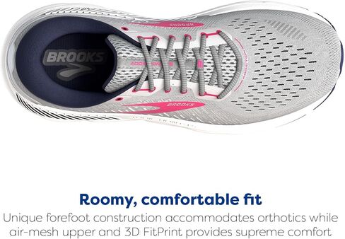 حذاء الجري الداعم للنساء من Brooks Addiction GTS 15 - أسود/أبنوسي/موفوود - عرض 9.5 in Saudi Arabia