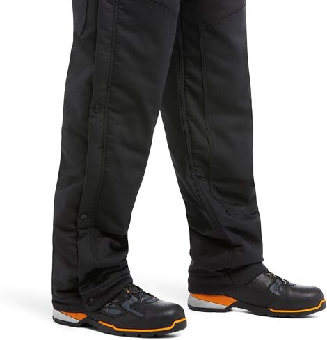 ARIAT Men's MNS REBAR DRCNVS STRTCH INS BIB Black, Large Tall in Saudi Arabia