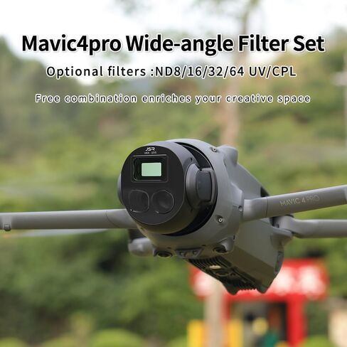 Filter Kit for DJI Mavic 4 Pro - UV/CPL/ND/NDPL/Star/Night Lens Protector Set - Optical Glass Multi-Coated Quick Release HD Imaging Lightweight Accessories (8 Pcs) in Saudi Arabia